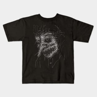 chris metal head knot Kids T-Shirt